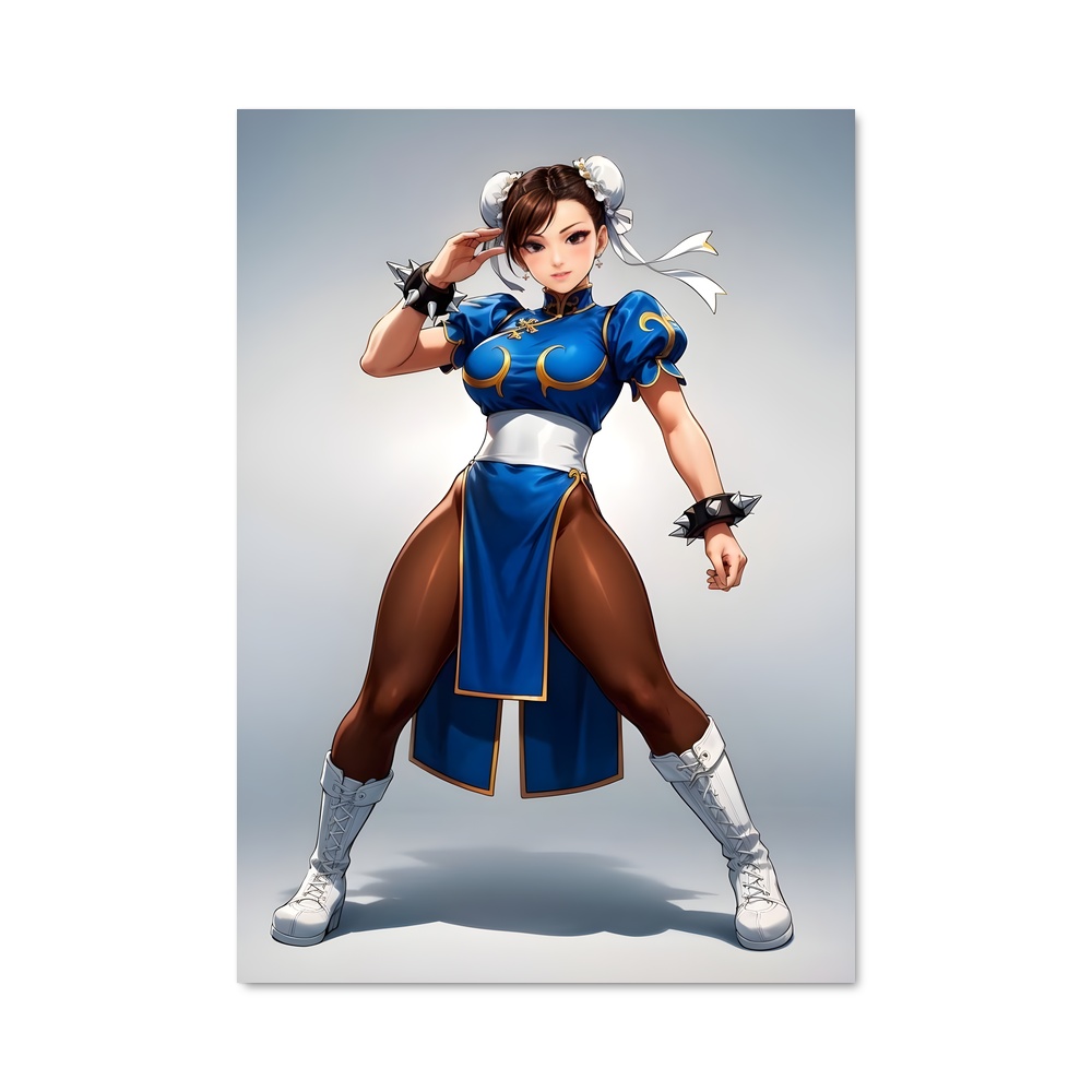 Poster Chun-Li: La Légende des Arts Martiaux – affiche Street Fighter